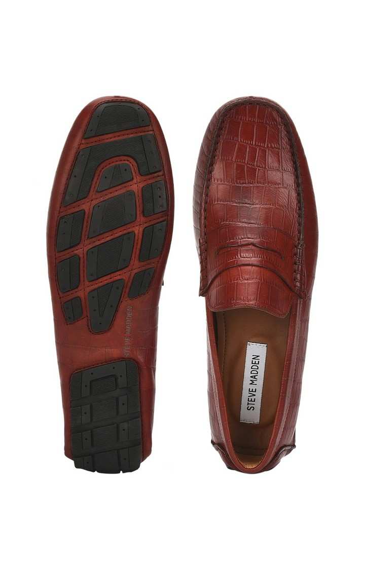 Sm-1227 Brown Driver Loafers