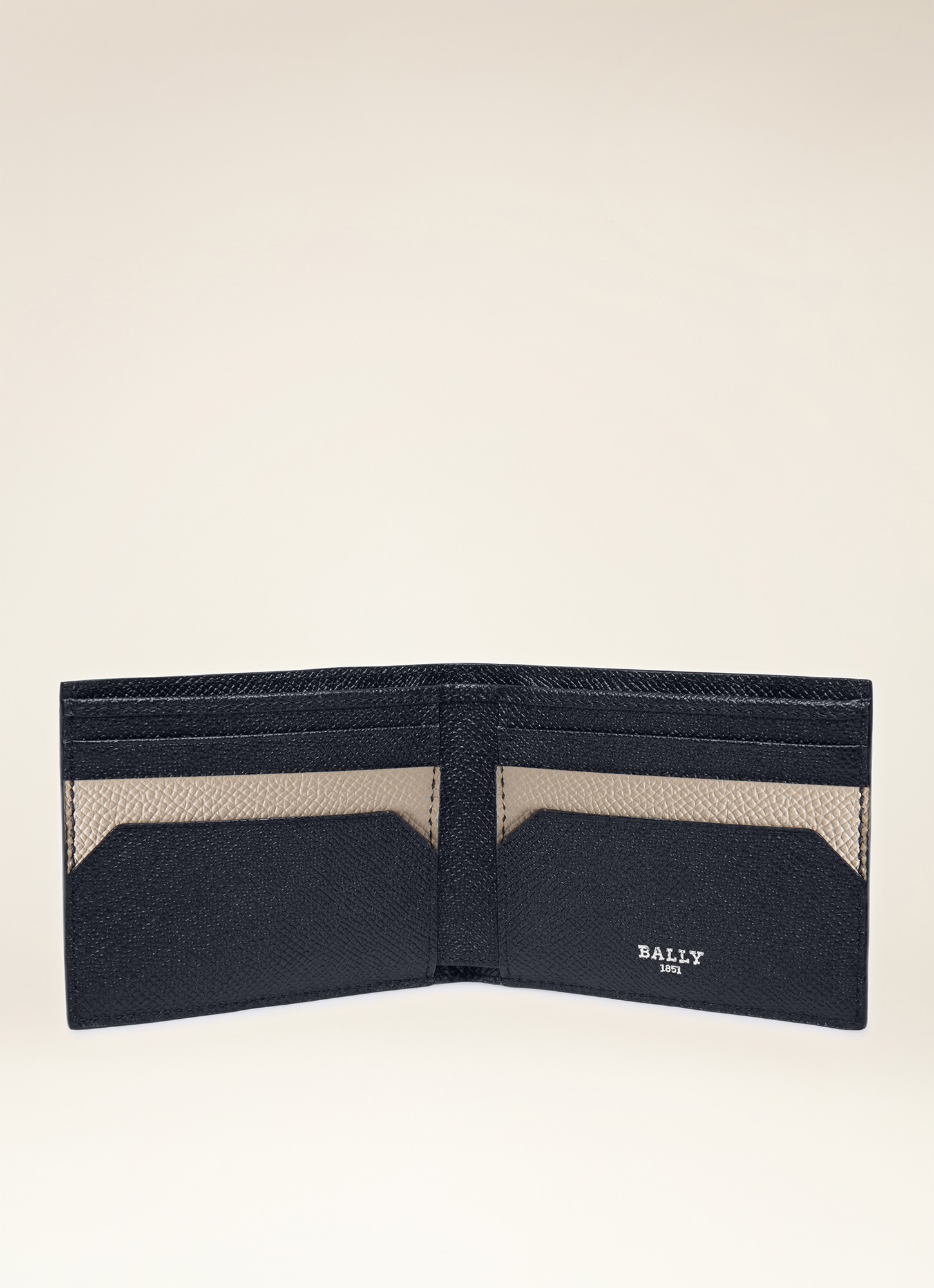 Bevye Black Leather Wallet