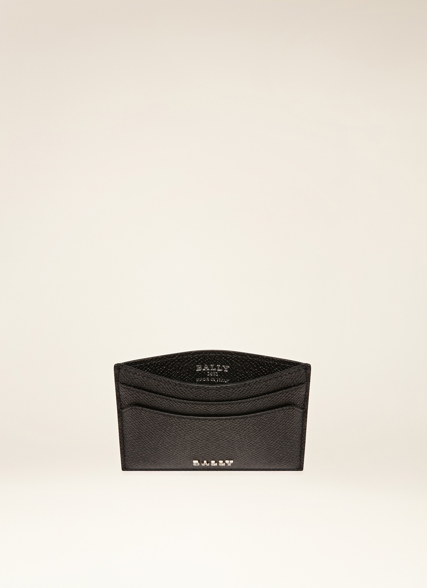 Bhar Leather Card Holder In Black
