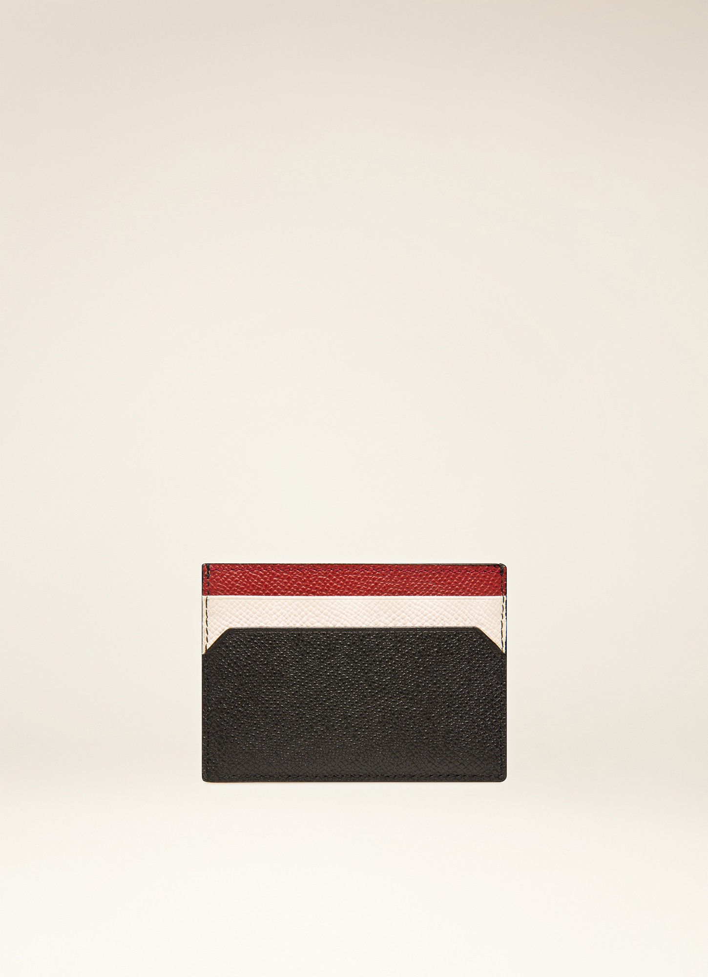 Bhar Leather Card Holder In Black