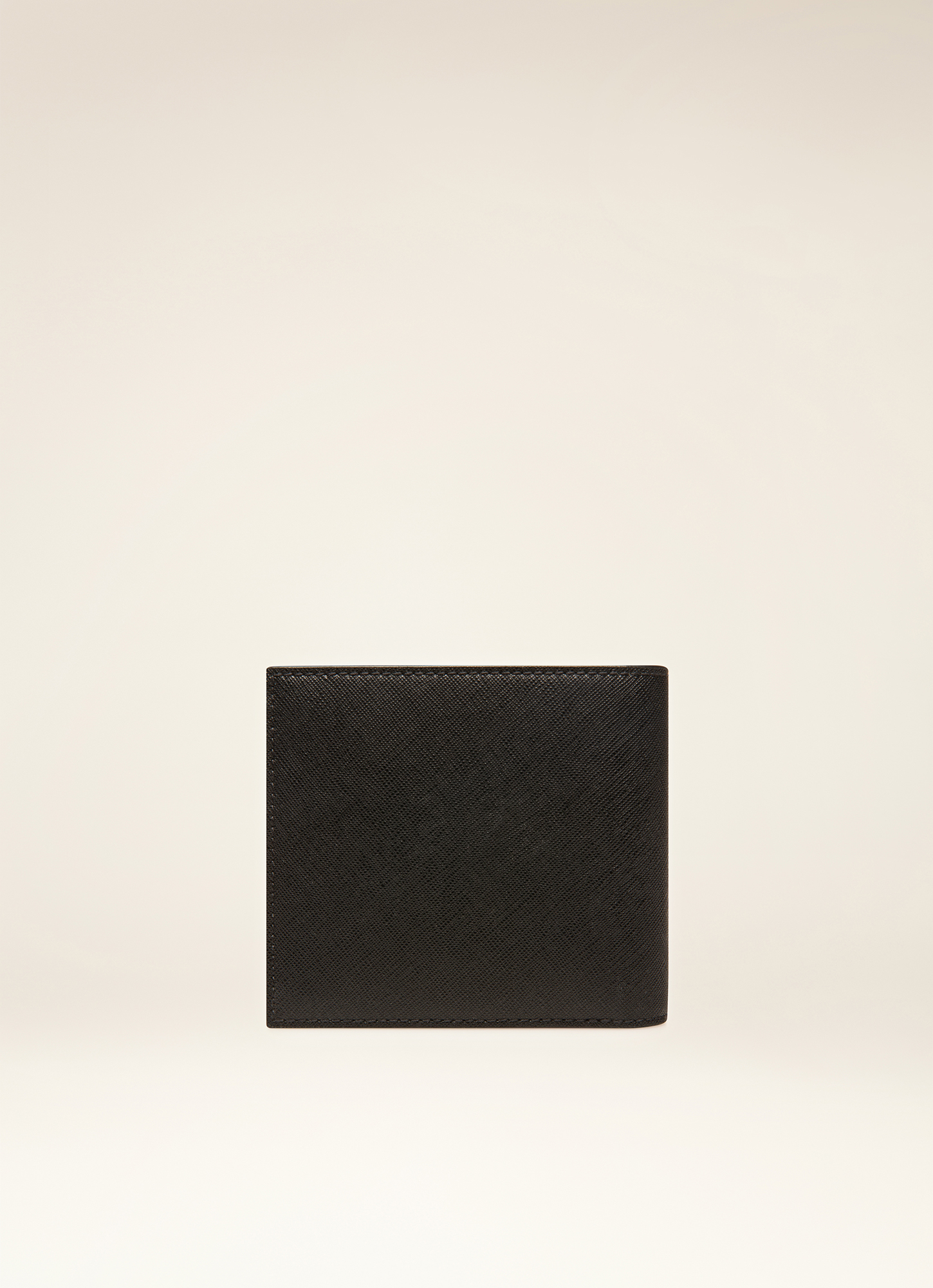 Brasai Recycled Leather Wallet In Black