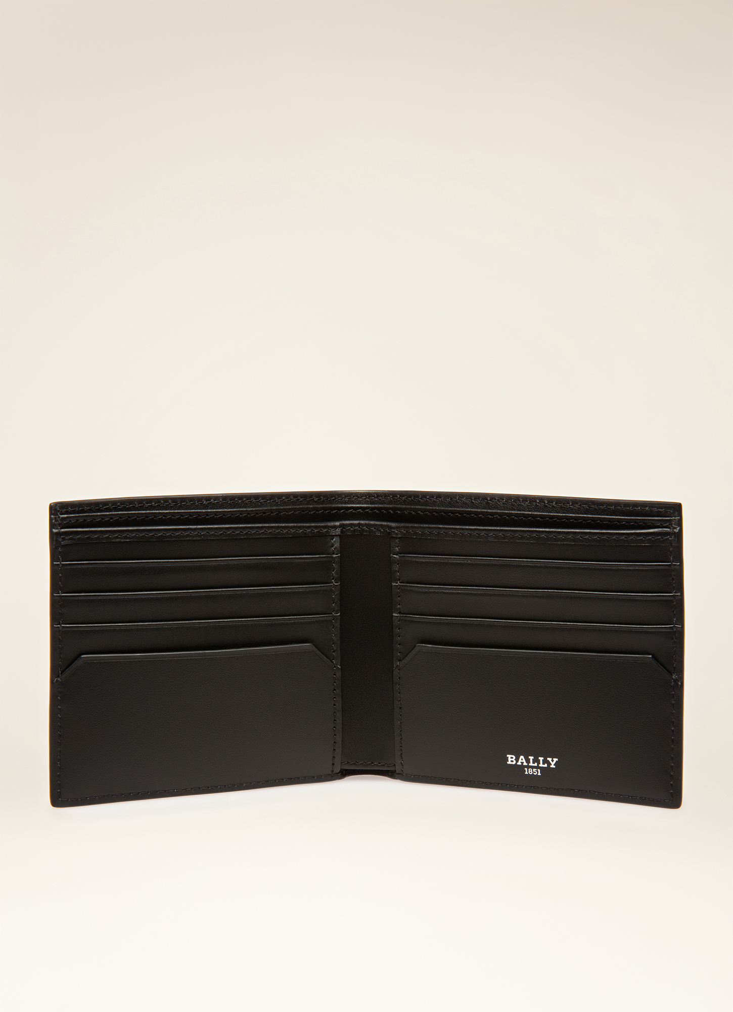 Brasai Leather Wallet In Black
