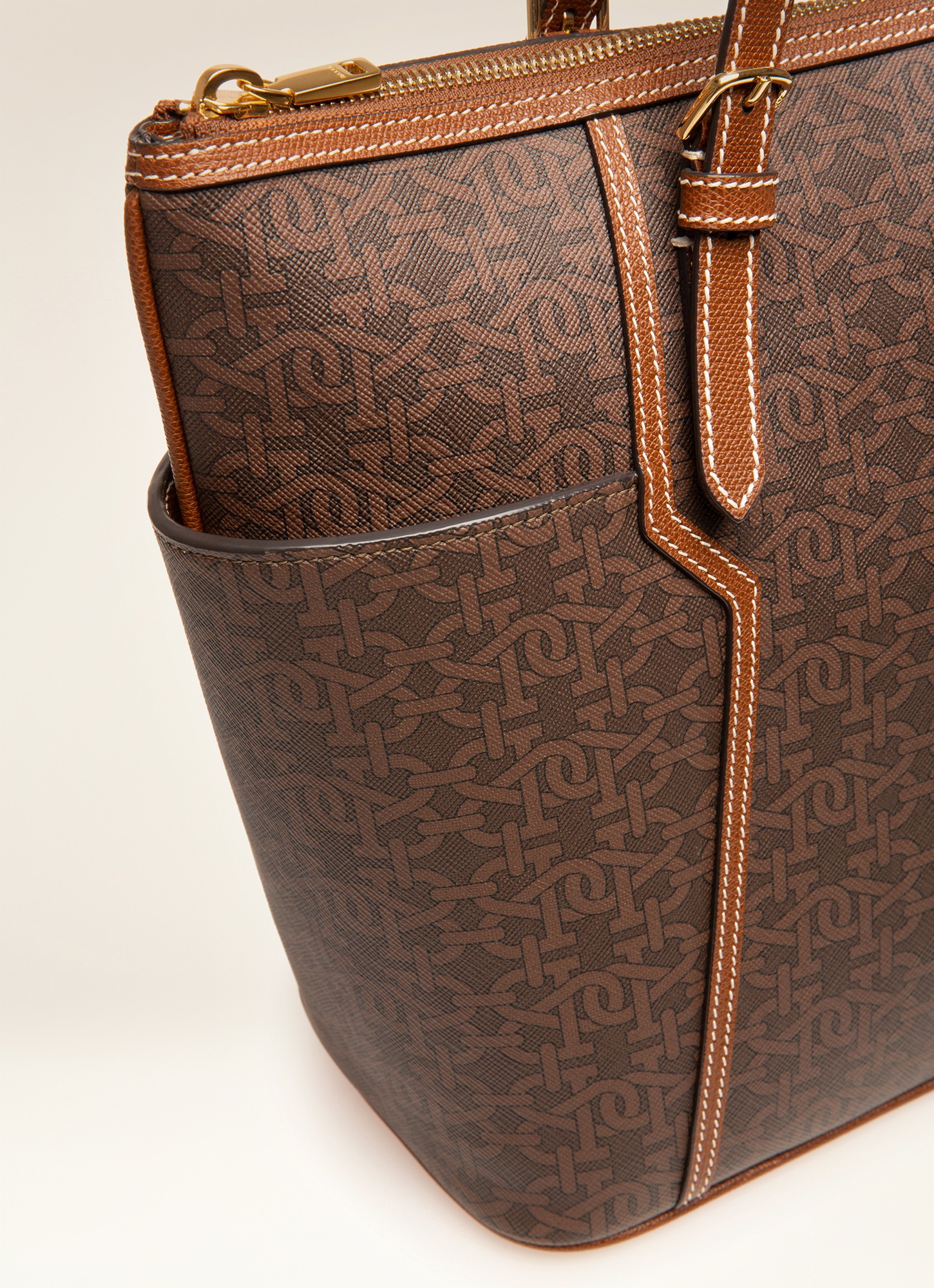 Damirah Tpu Tote Bag In Brown