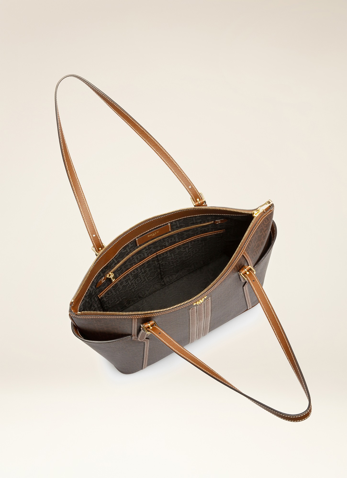 Damirah Tpu Tote Bag In Brown