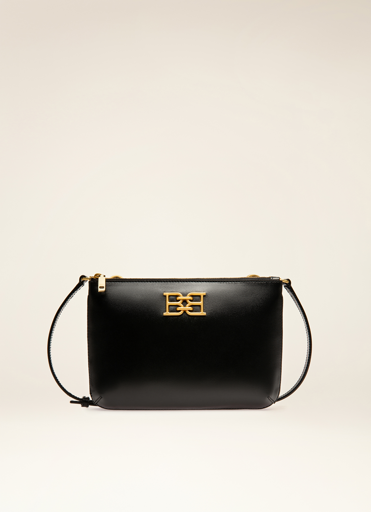 Brinley Black Leather Minibag