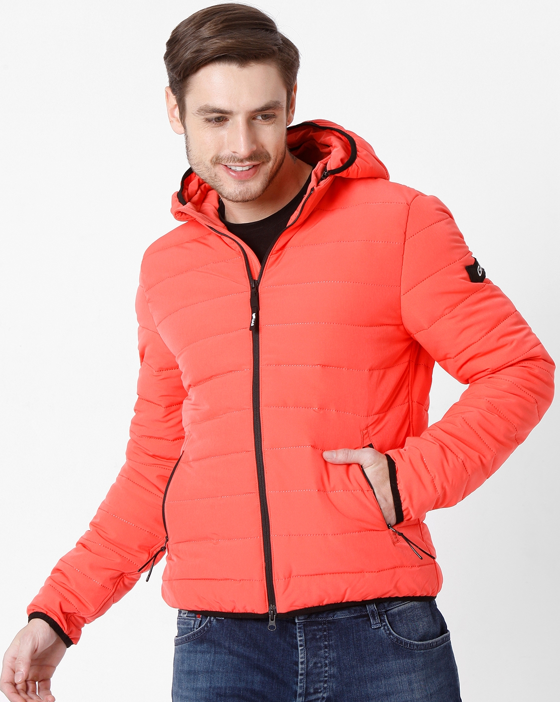 GAS | Leonardo FS Quilted Zip-Front Jacket