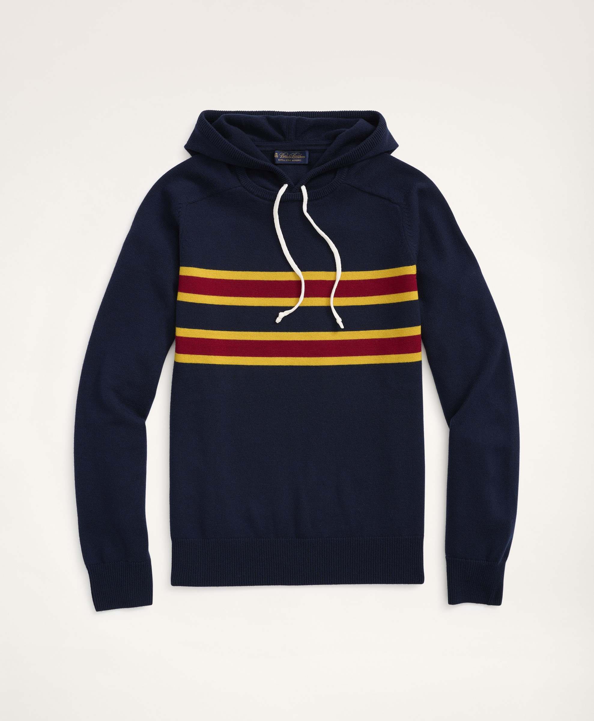 Brooks Brothers | Merino Striped Hoodie