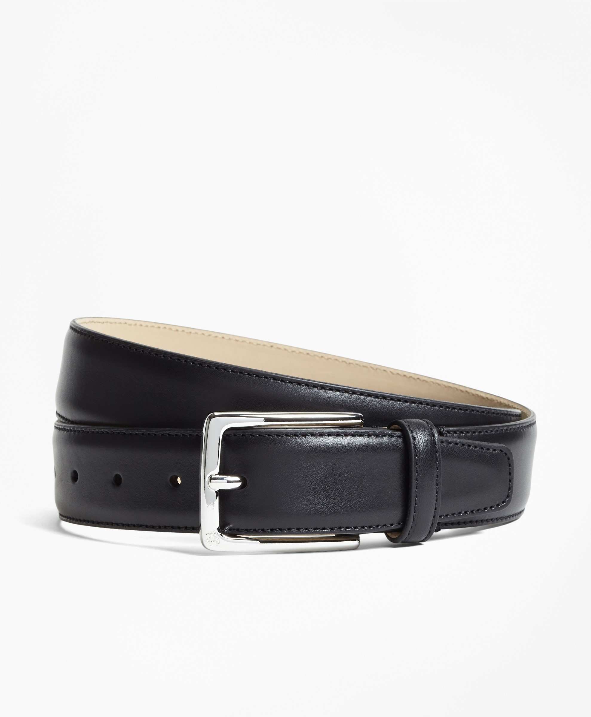 Brooks Brothers | BELT TD LTHR STITCH