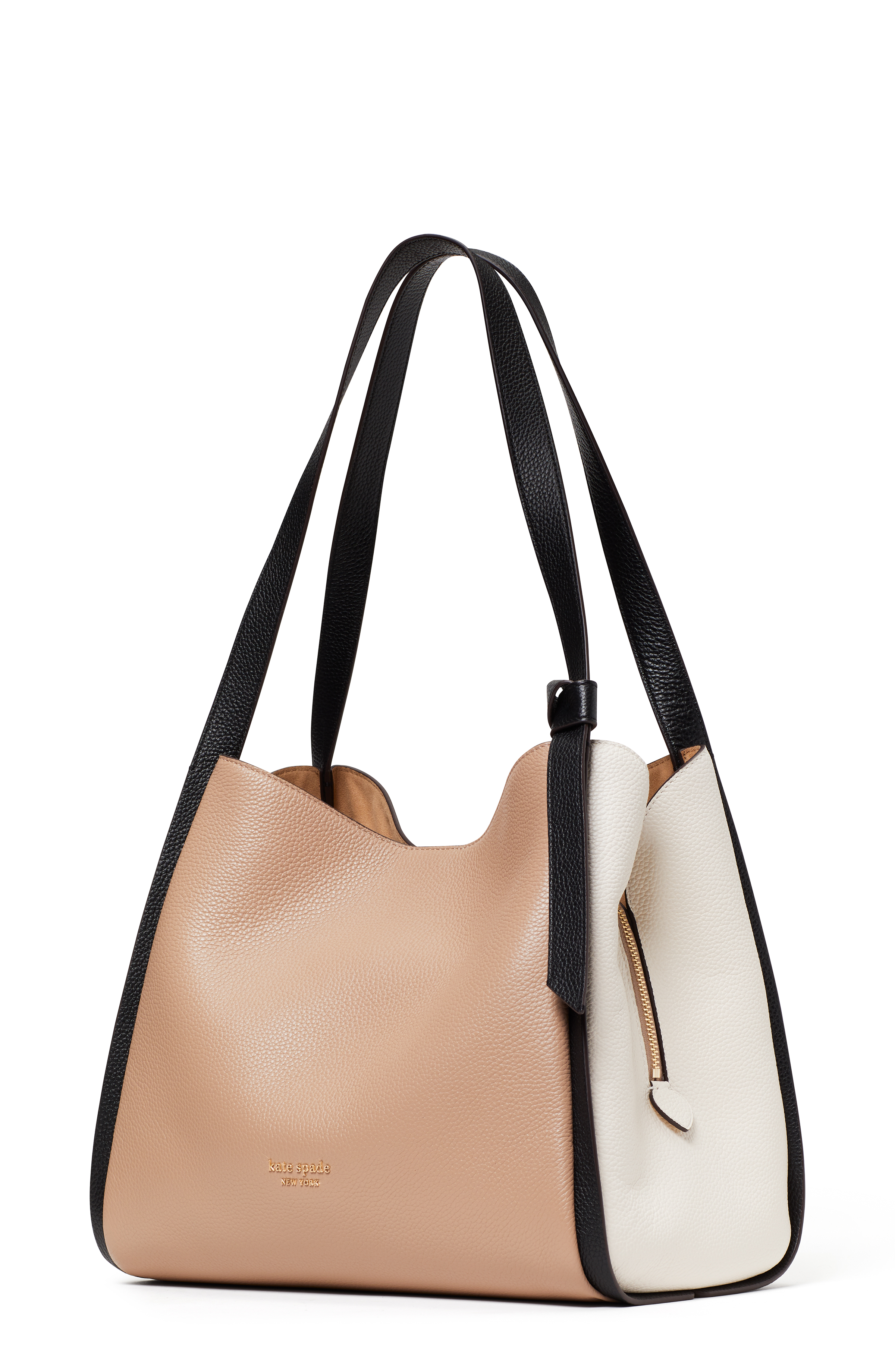 Knott Colorblocked Large Shoulder Bag
