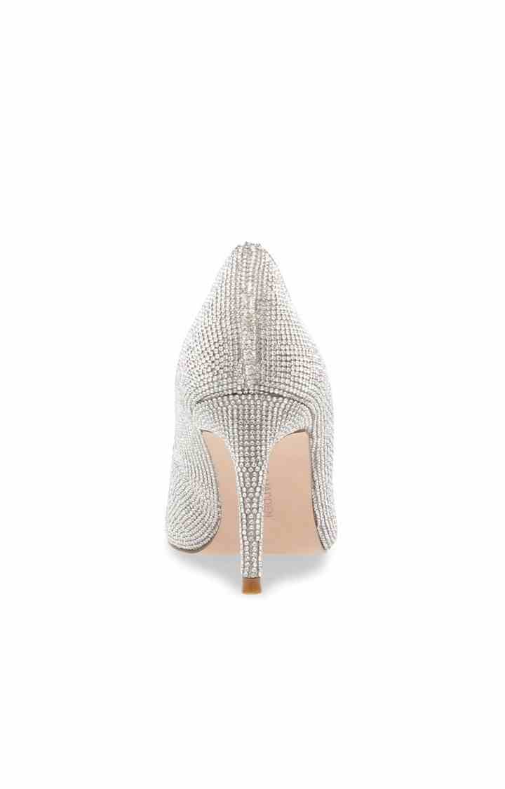 Lillie-R Silver Pumps
