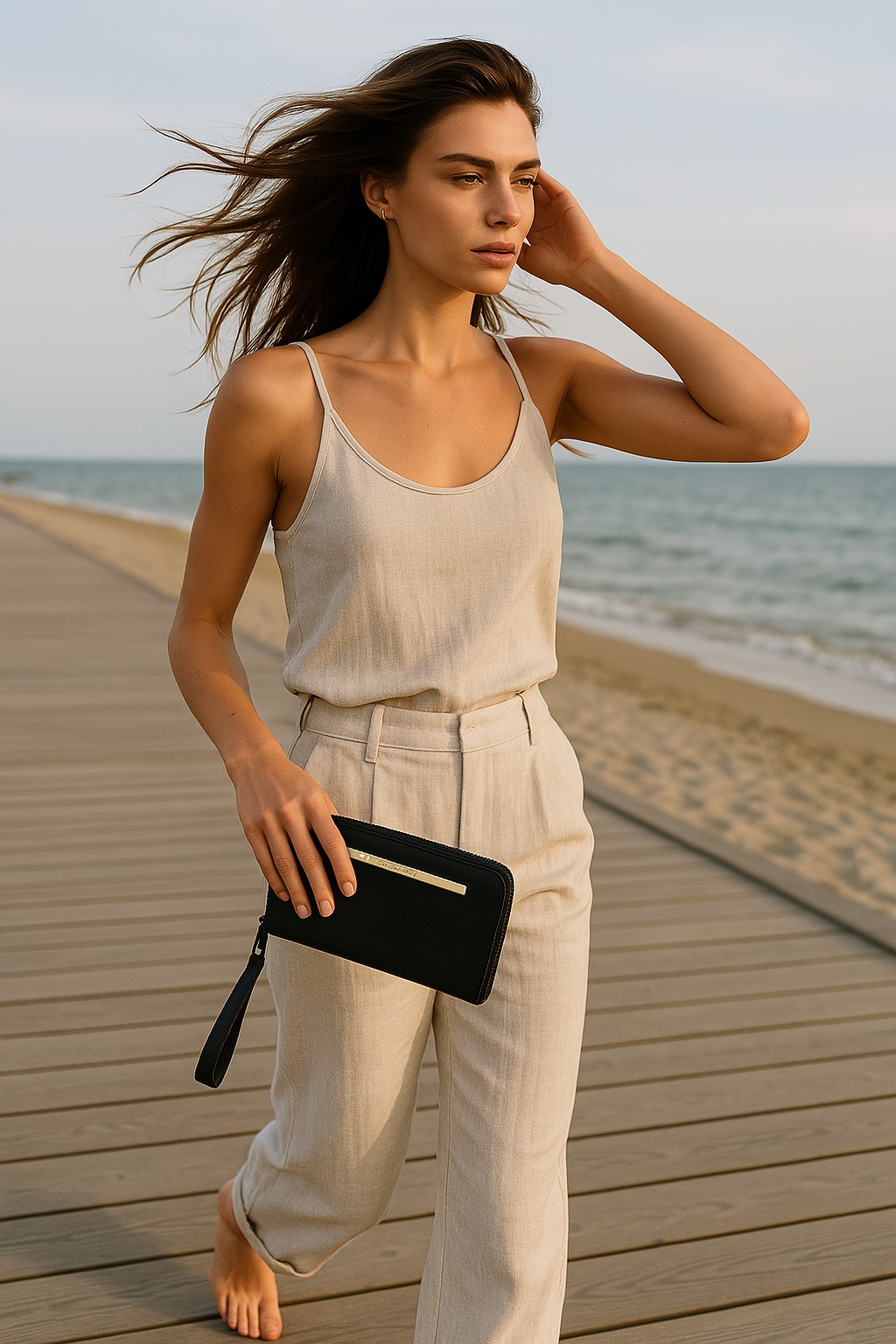 Bzippy Black Handbags