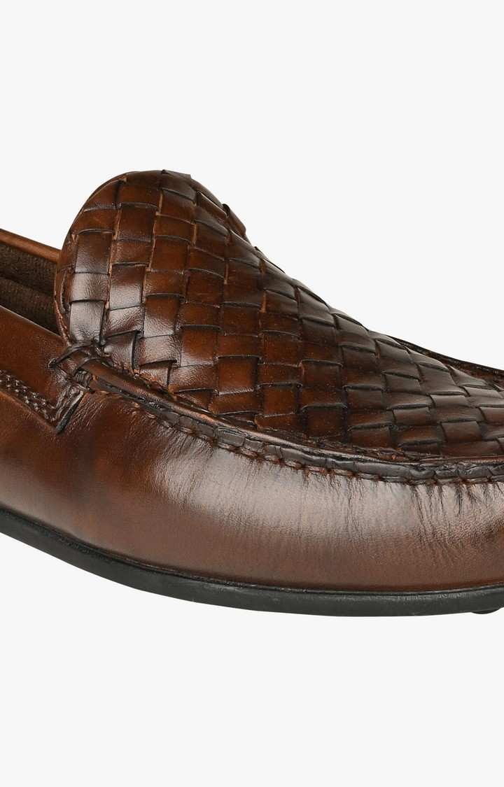 Samooth Brown Driver Loafers