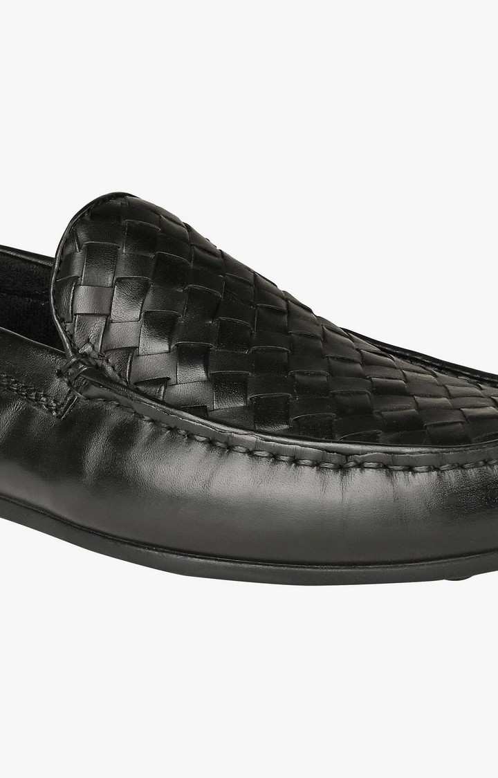 Samooth Black Driver Loafers