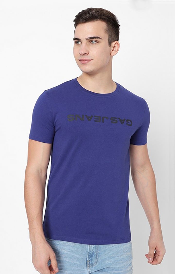 GAS | Scuba Reverse Slim Fit Crew-Neck T-shirt
