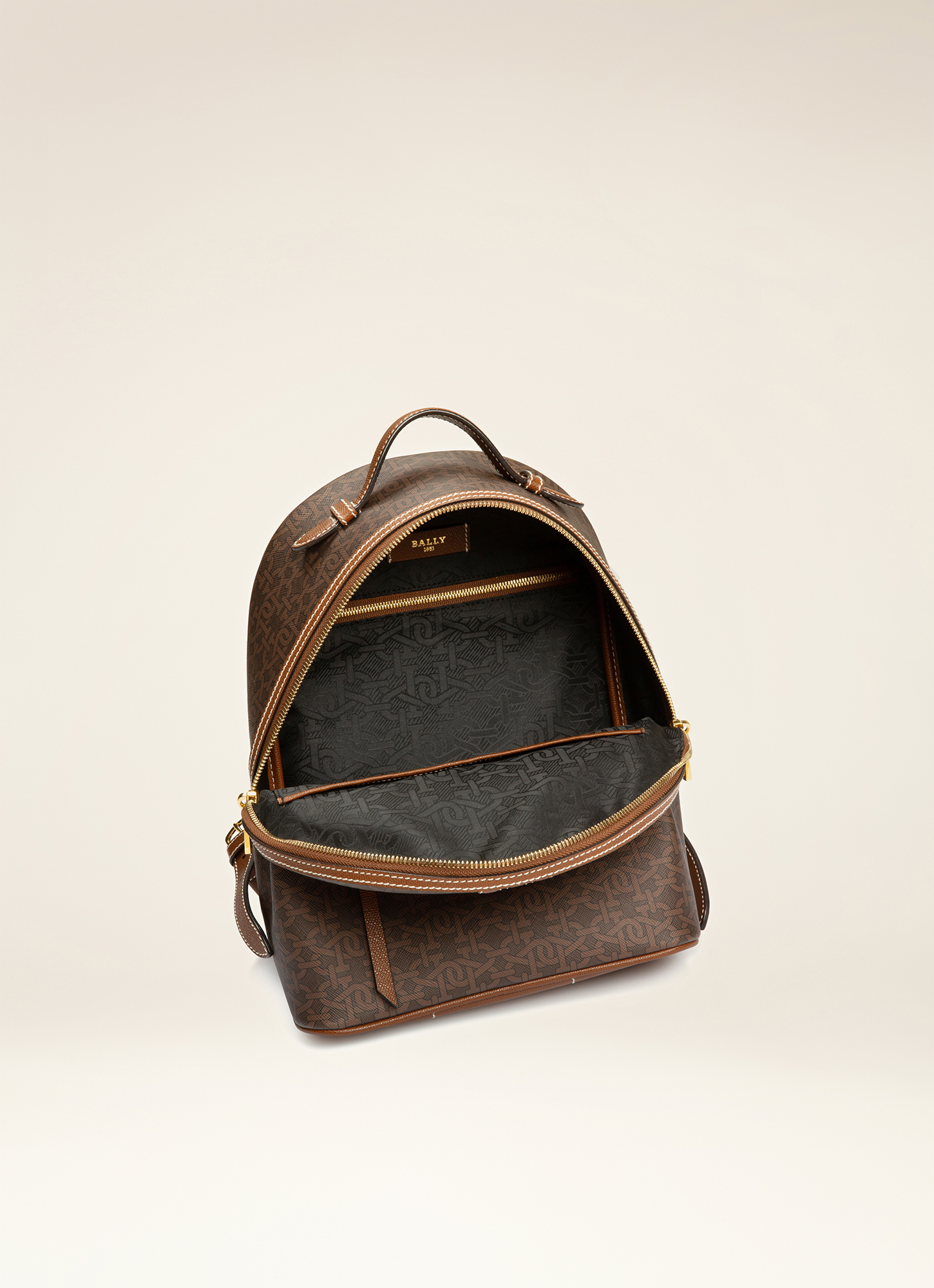 Daffi Tpu Backpack In Brown