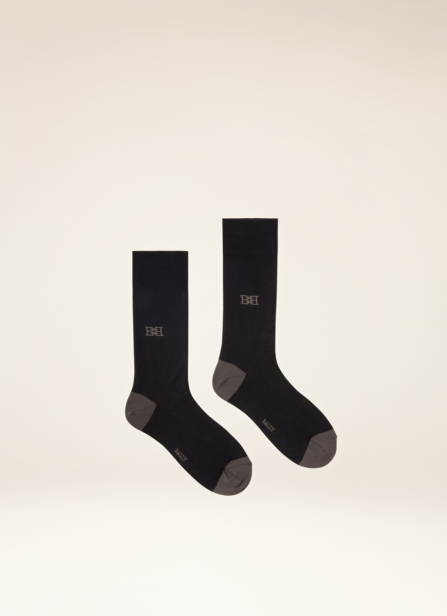 Navy Cotton Socks