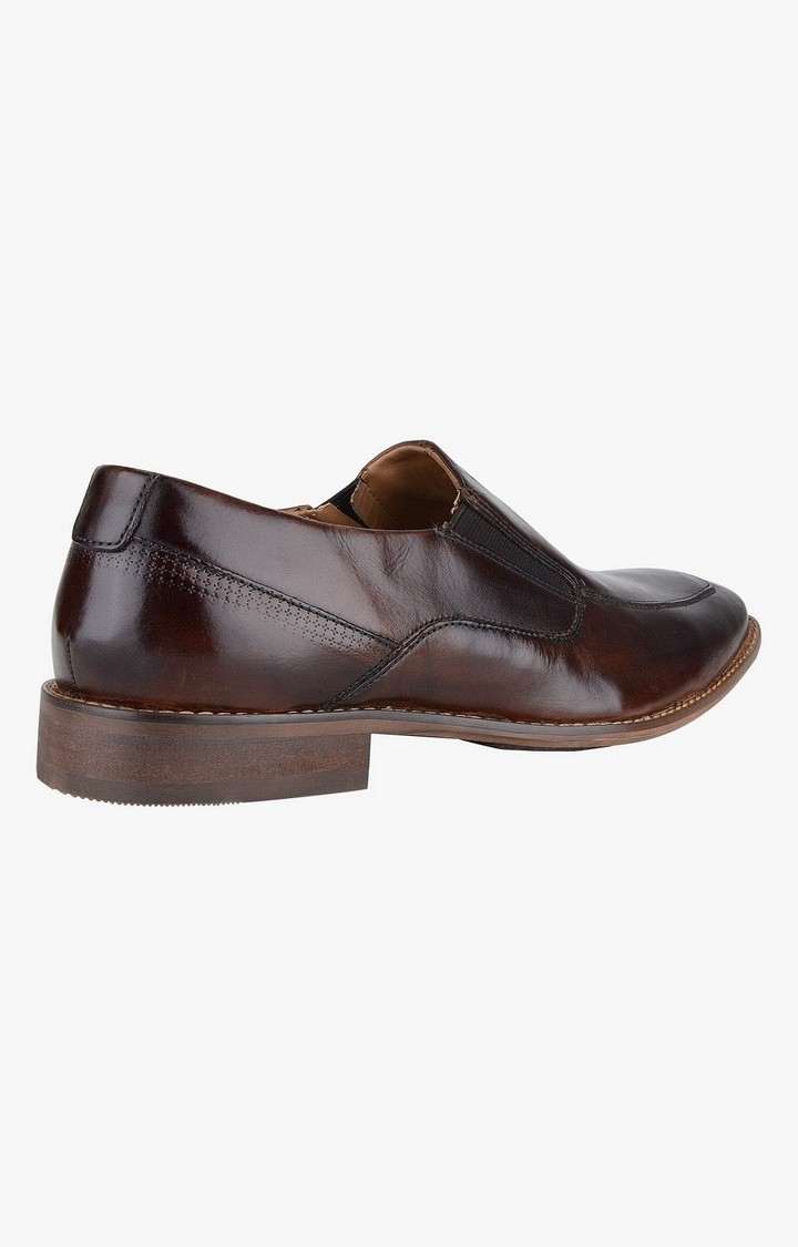 P-Garden Brown Driver Loafers