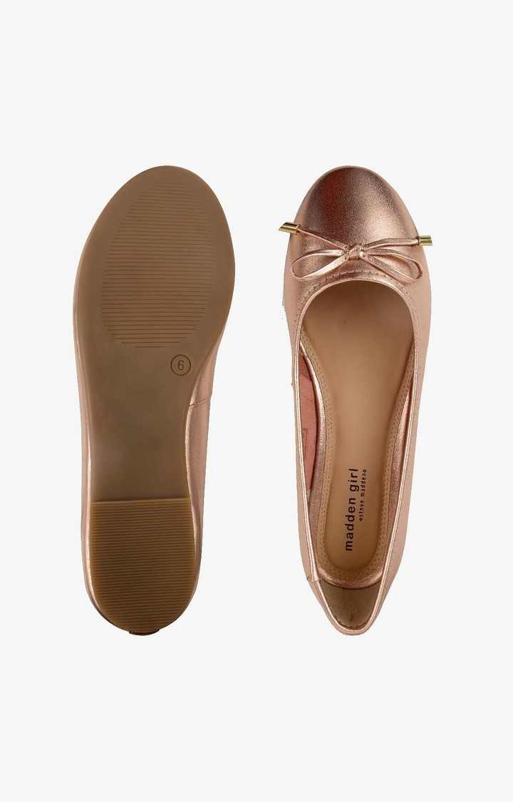 Sm-1296 Pink Closed Flats & Ballerinas
