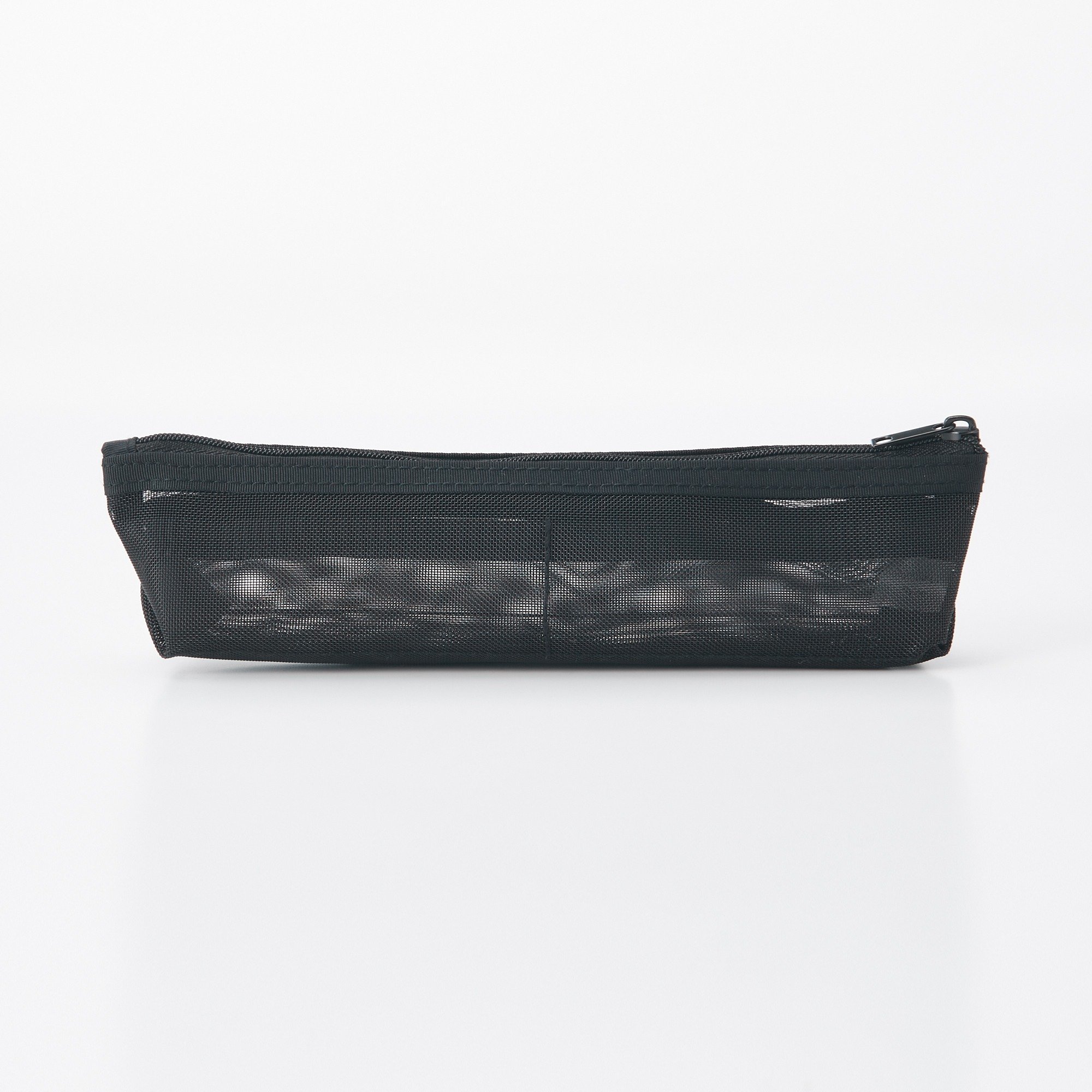 NYLON MESH PEN CASE WITH GUSSET