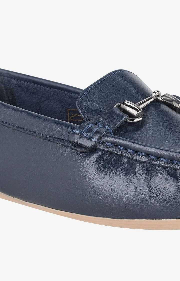 Sm-1312 Blue Closed Flats & Ballerinas