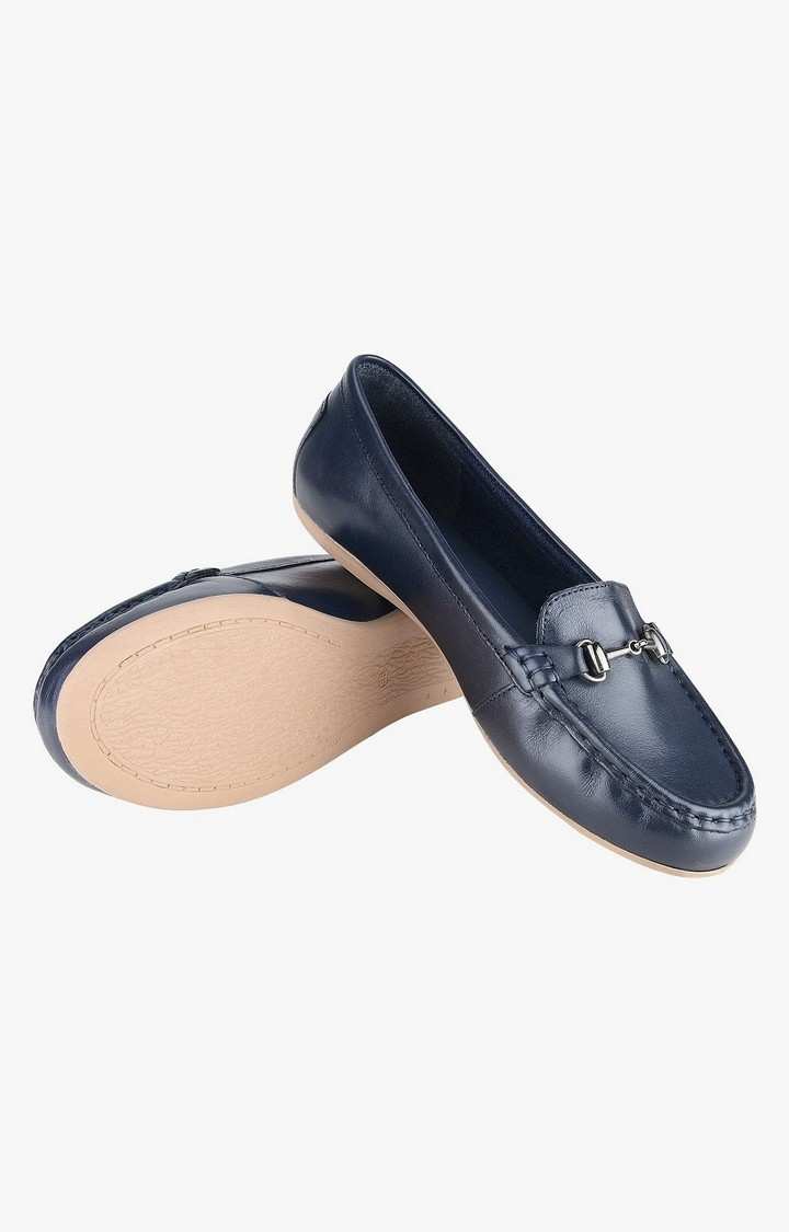 Sm-1312 Blue Closed Flats & Ballerinas