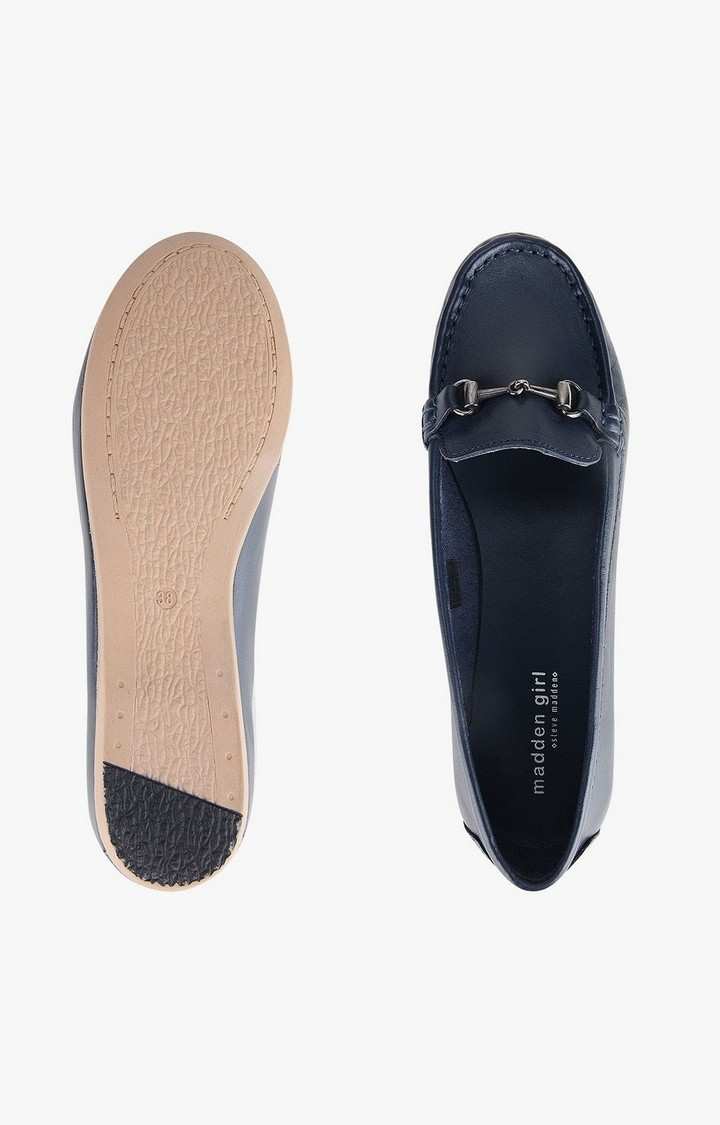 Sm-1312 Blue Closed Flats & Ballerinas