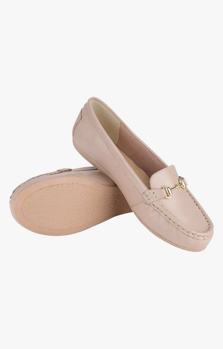 Sm-1312 Beige Closed Flats & Ballerinas