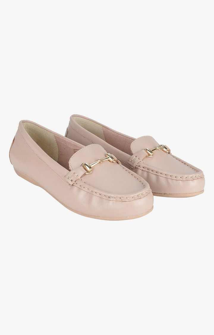 Sm-1312 Beige Closed Flats & Ballerinas