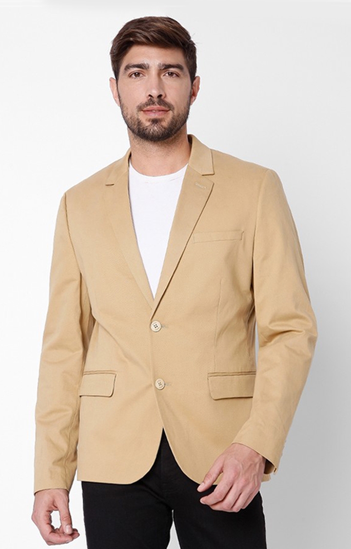 GAS | Single-Breasted Polyester Blazer