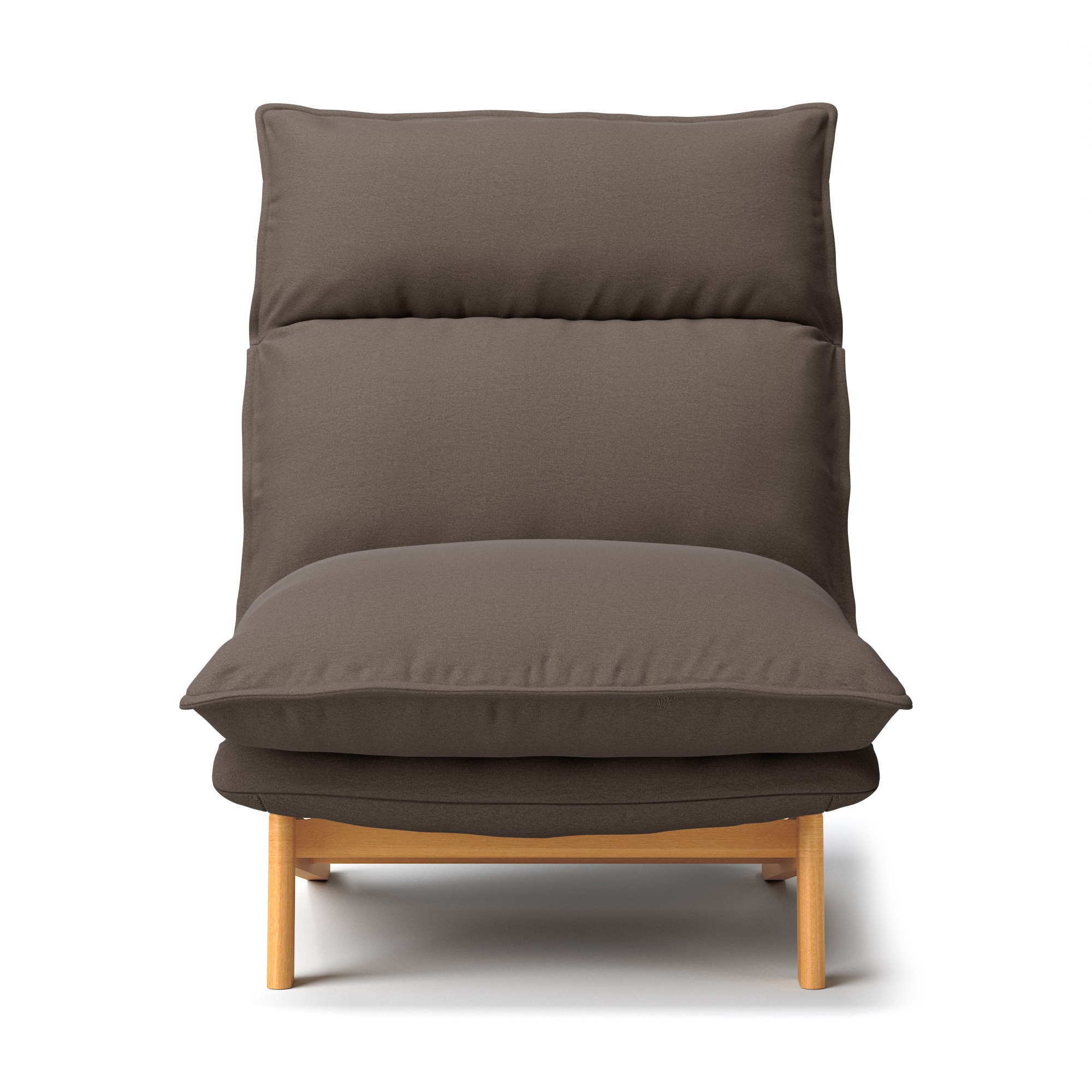 Muji high hotsell back reclining sofa