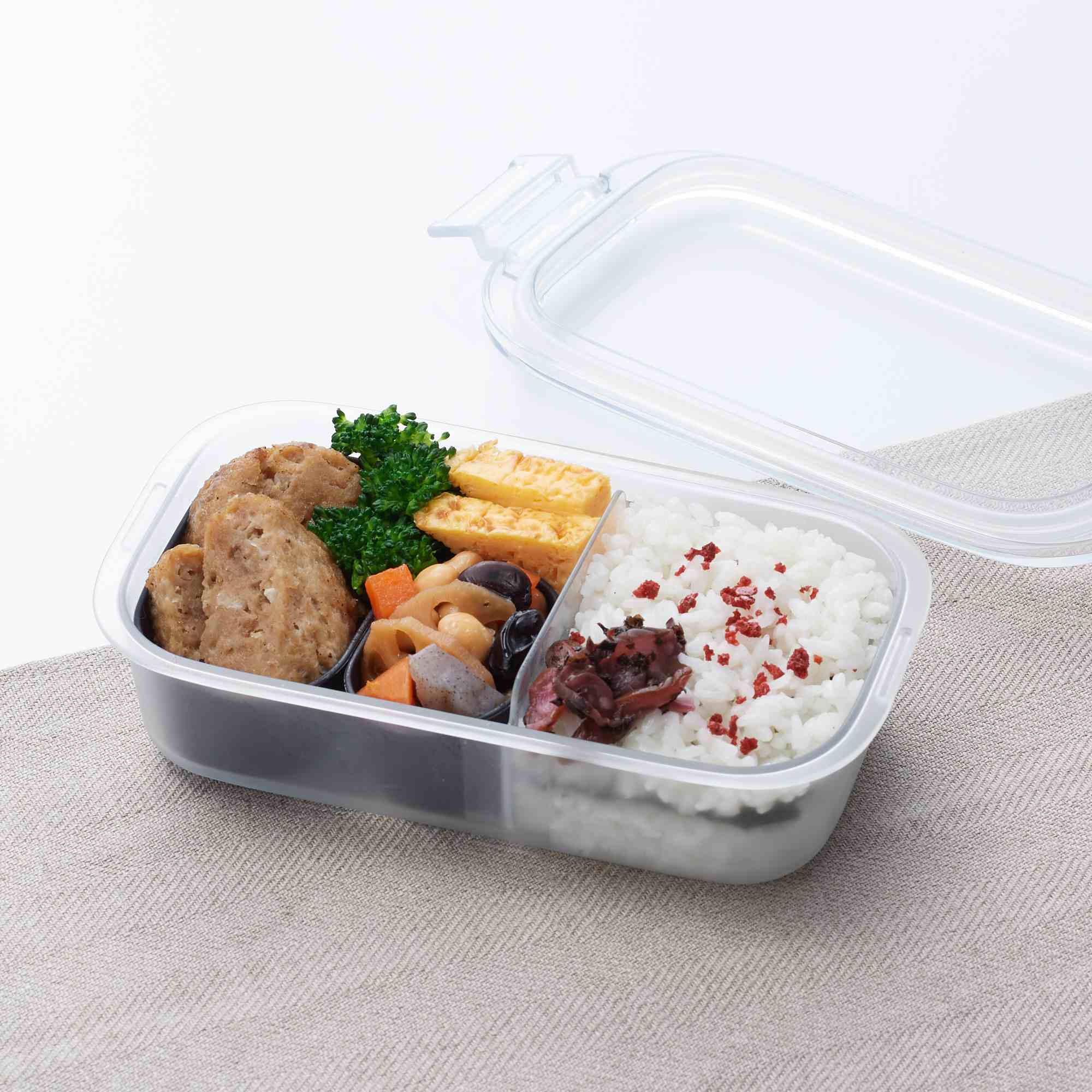 LUNCH BOX WITH BUCKLES