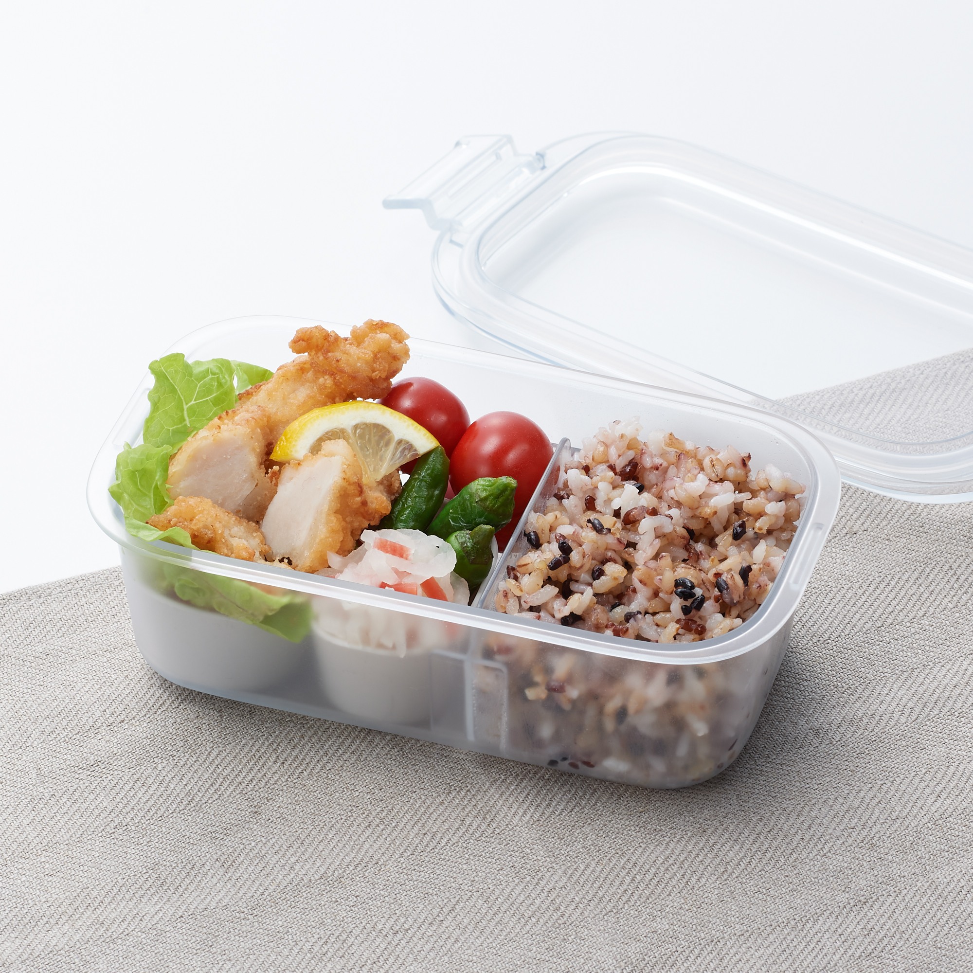 LUNCH BOX WITH BUCKLES