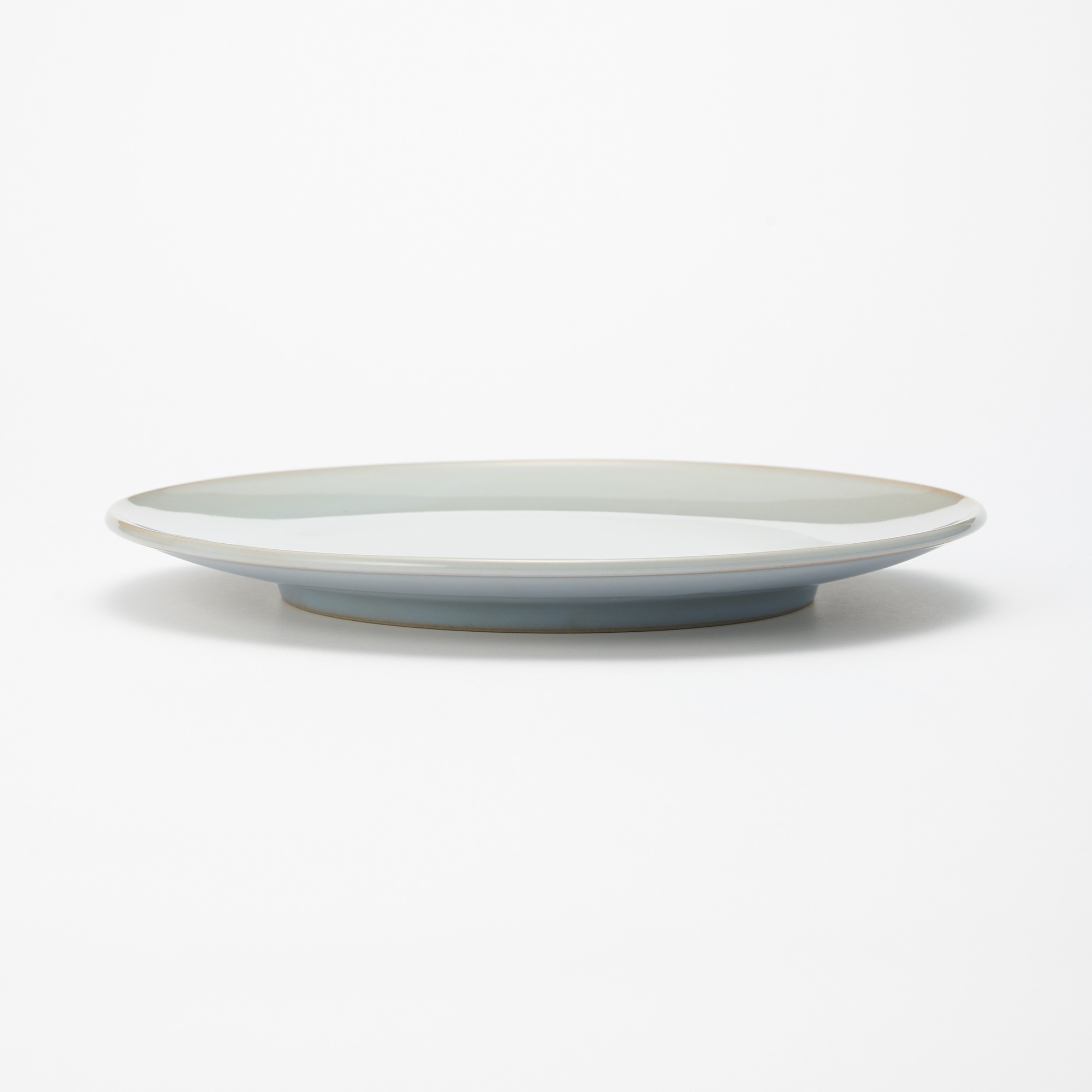 Transparent glaze Flat plate