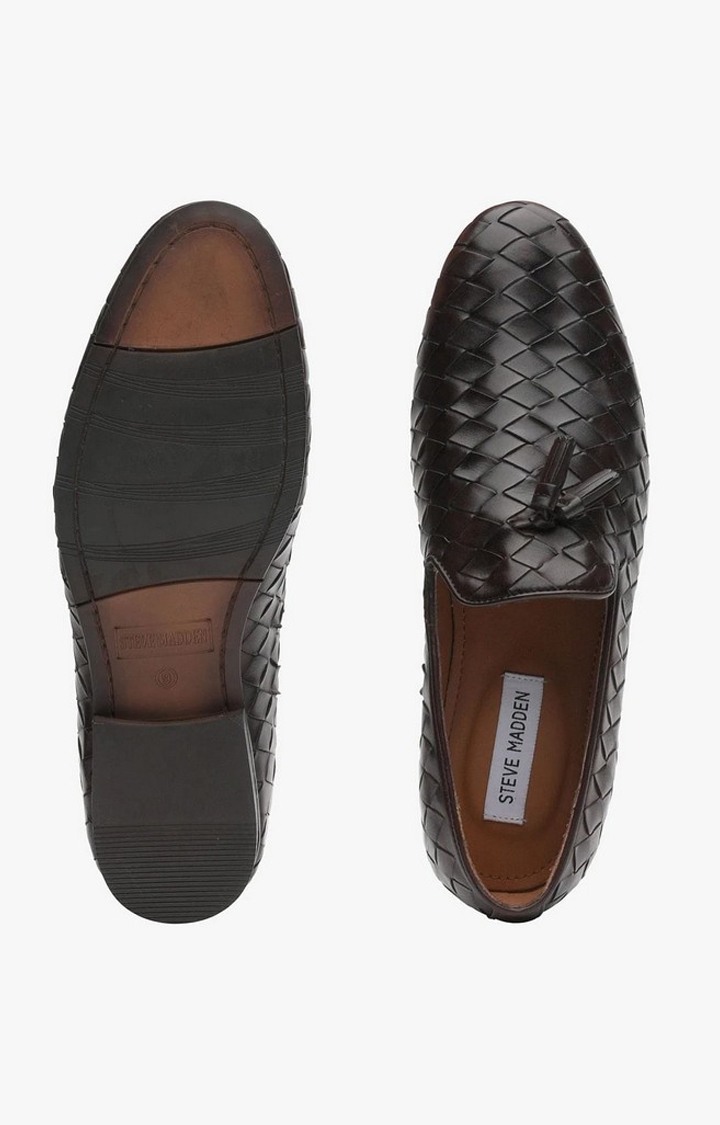 Sm-1327 Brown Driver Loafers