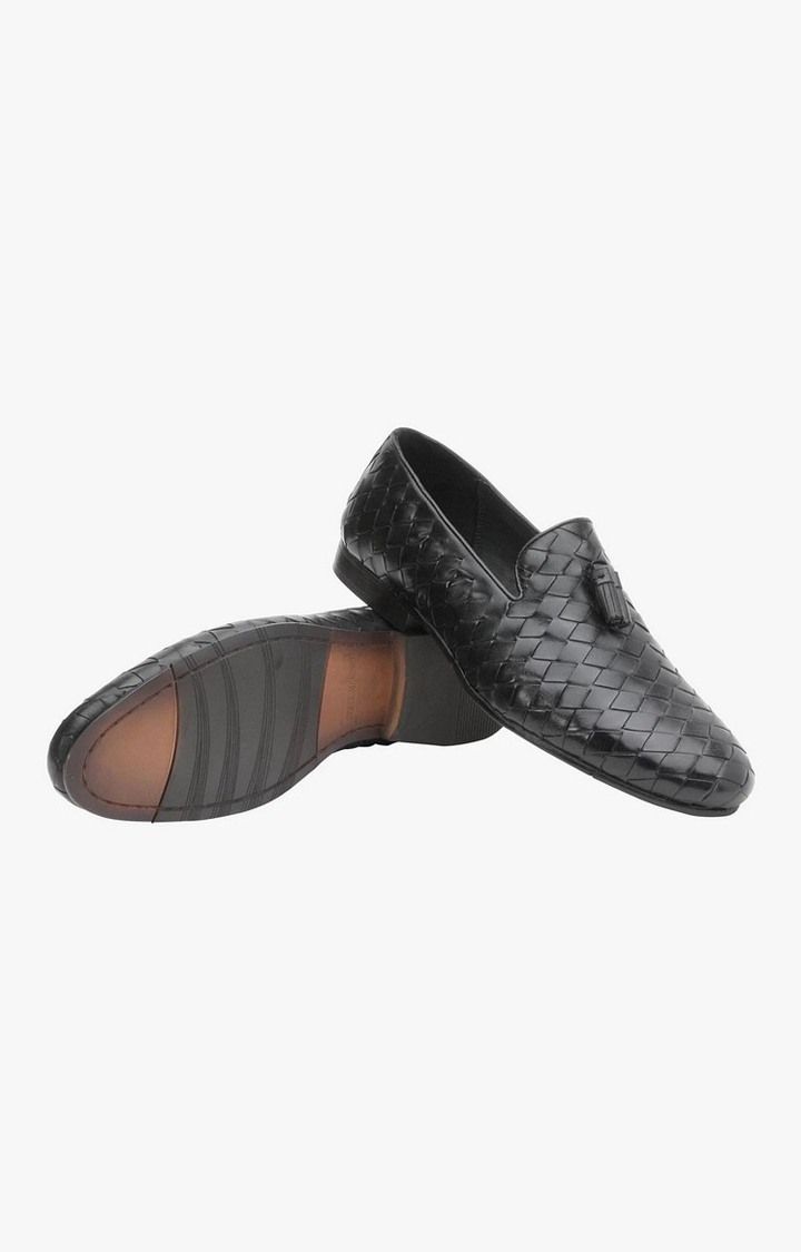 Sm-1327 Black Driver Loafers