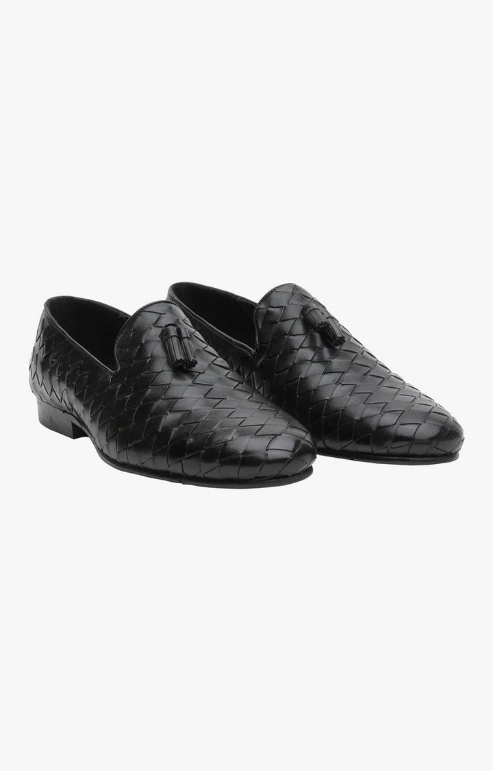 Sm-1327 Black Driver Loafers