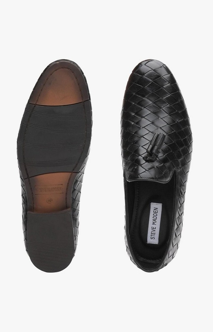 Sm-1327 Black Driver Loafers