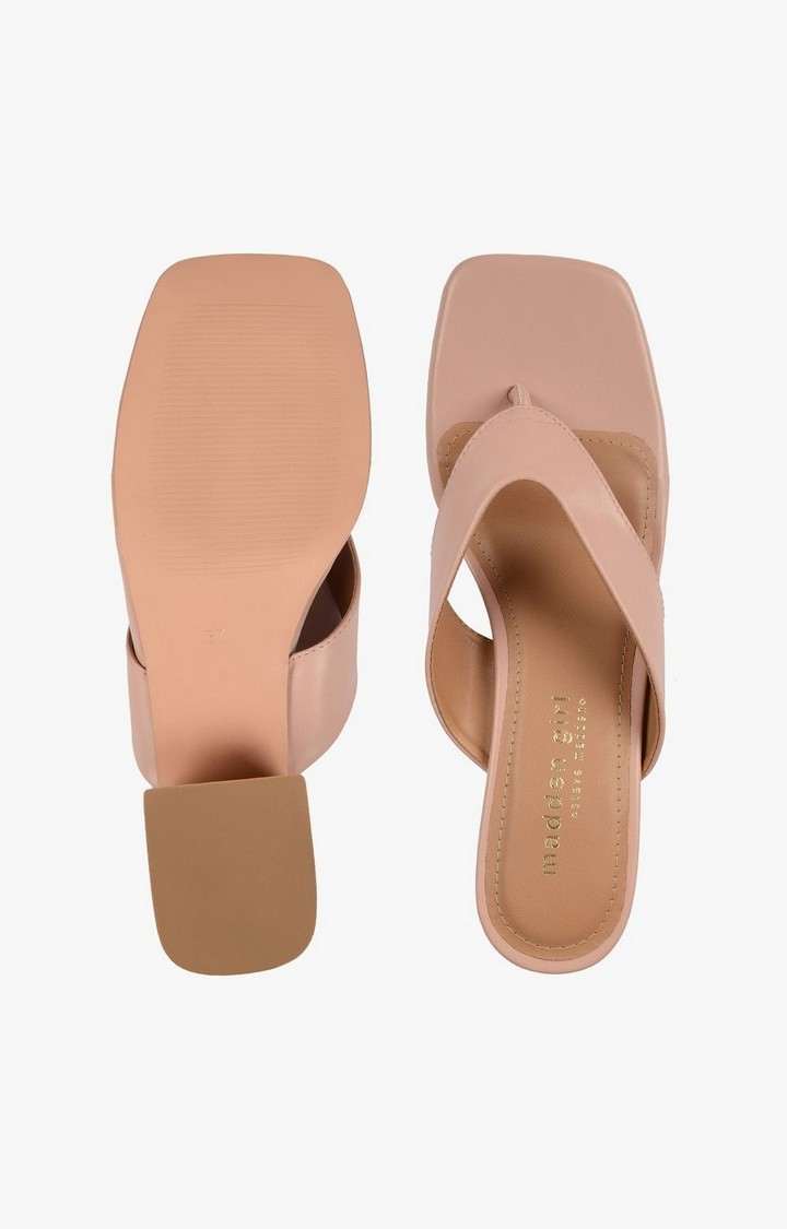 Sm-1347 Natural Heel Sandals