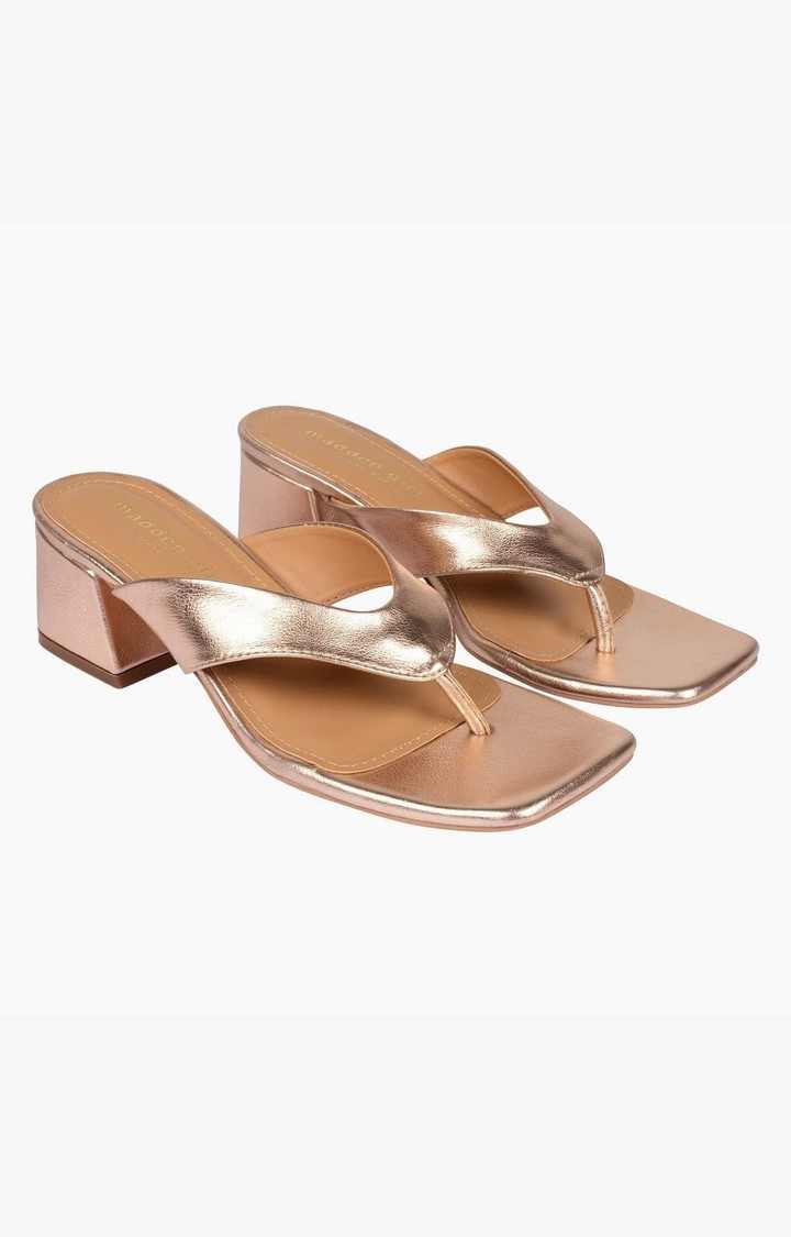 Sm-1347 Pink Heel Sandals