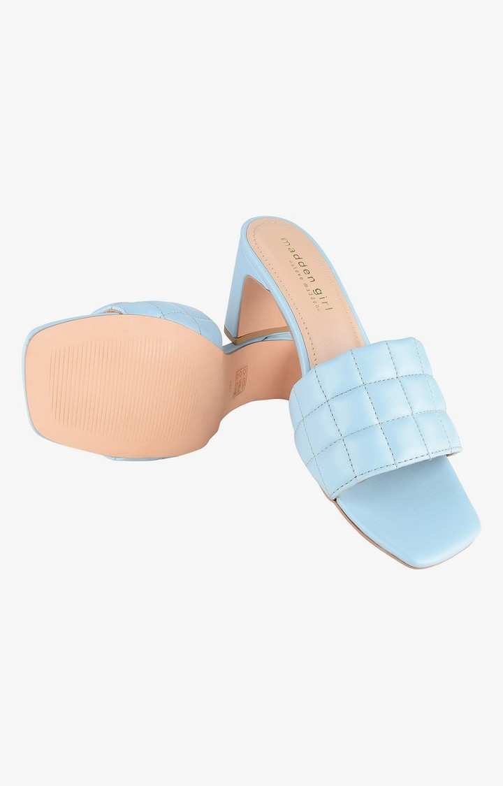 Sm-1348 Blue Heel Sandals