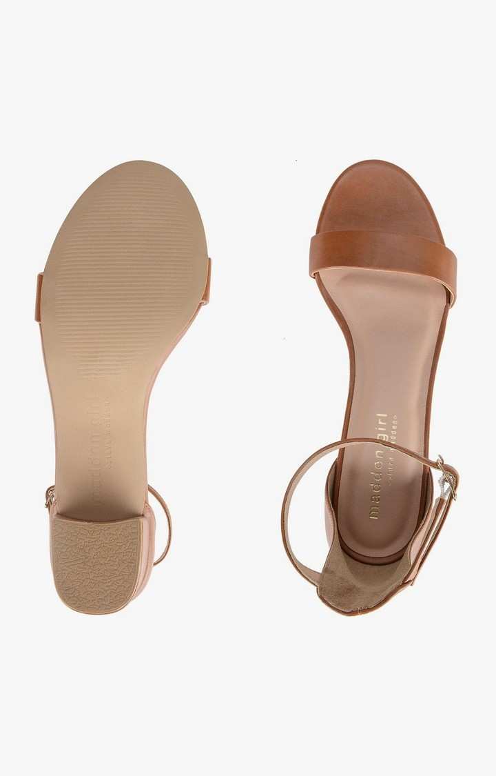 Sm-1354 Natural Heel Sandals