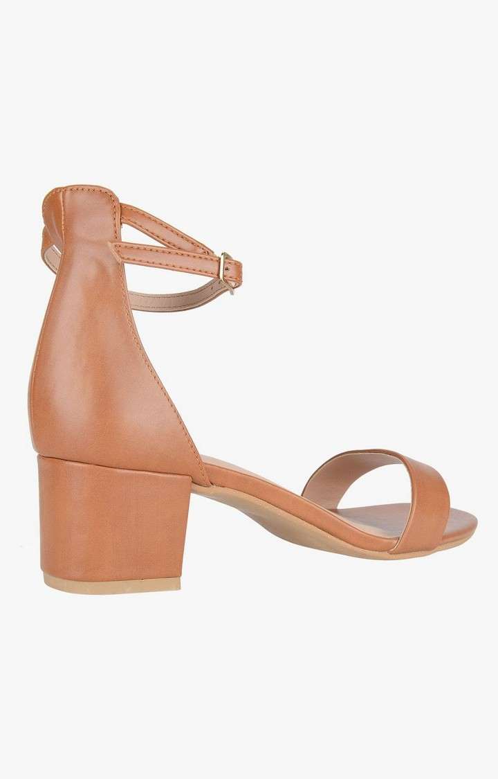 Sm-1354 Natural Heel Sandals