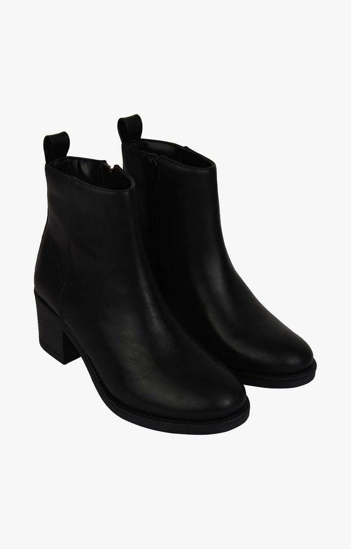 Sm-Freya Black Boots