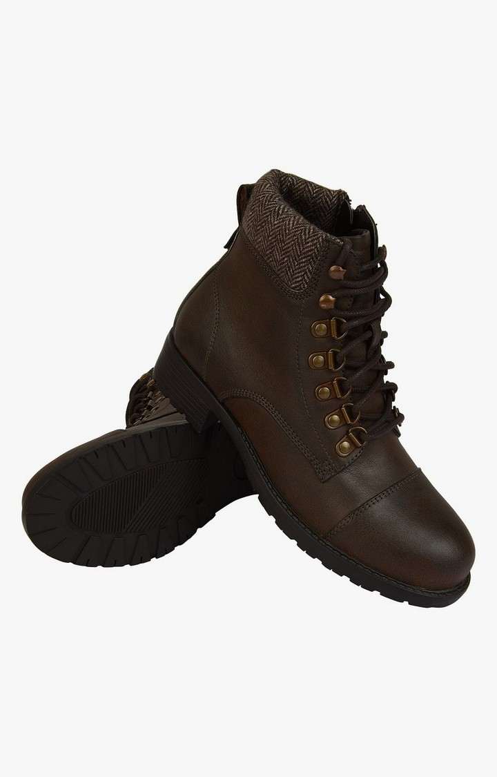 Sm-Fleur Brown Boots