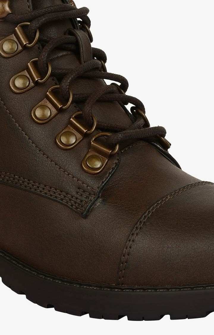 Sm-Fleur Brown Boots