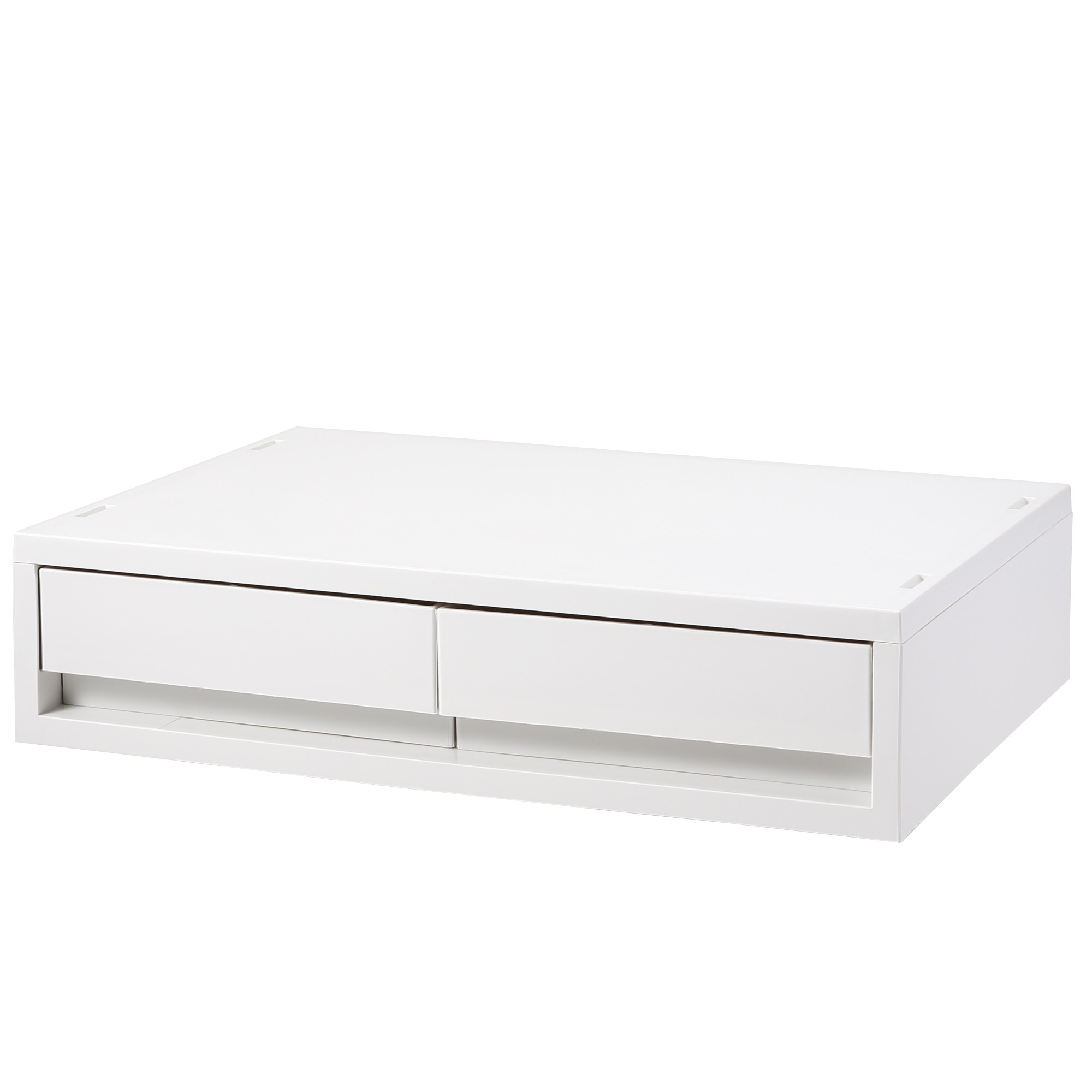 PP STORAGE CASE / WIDE / EXTRA SHALLOW / 2 DRAWERS