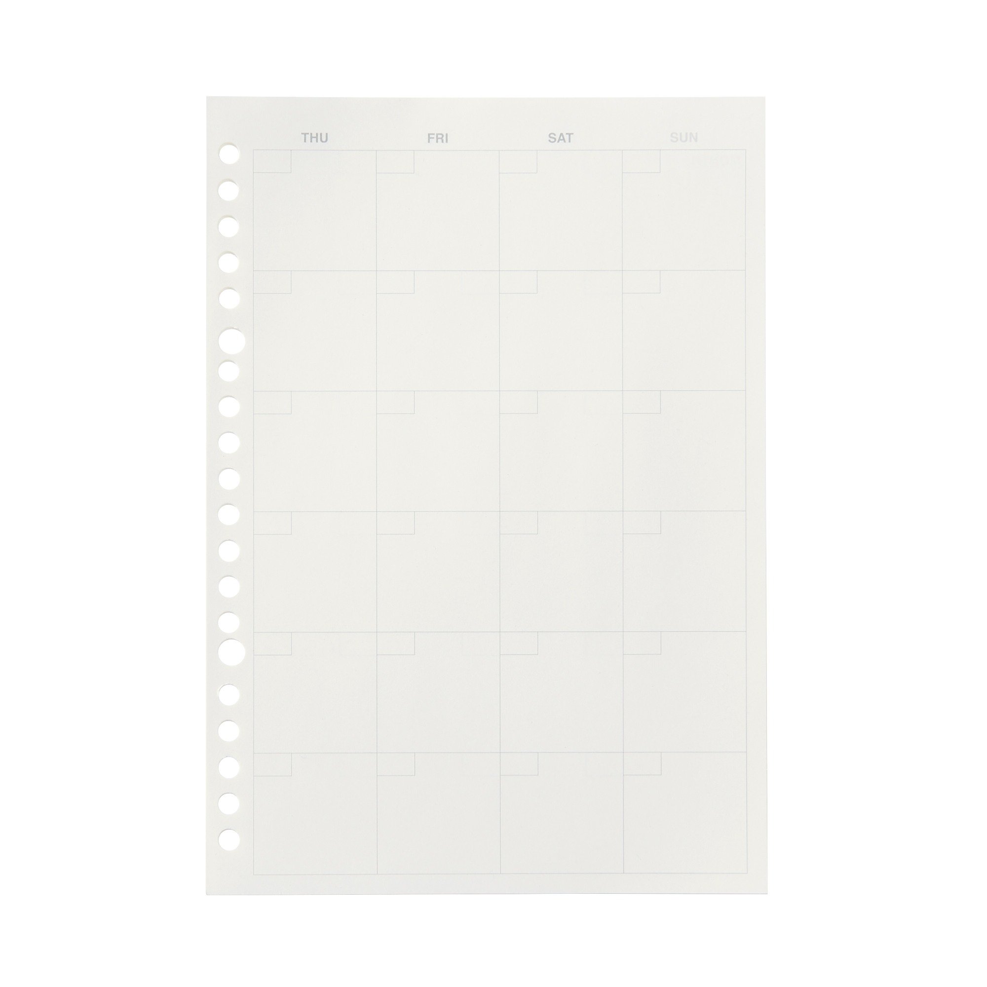 Loose leaf papers Refill Planner