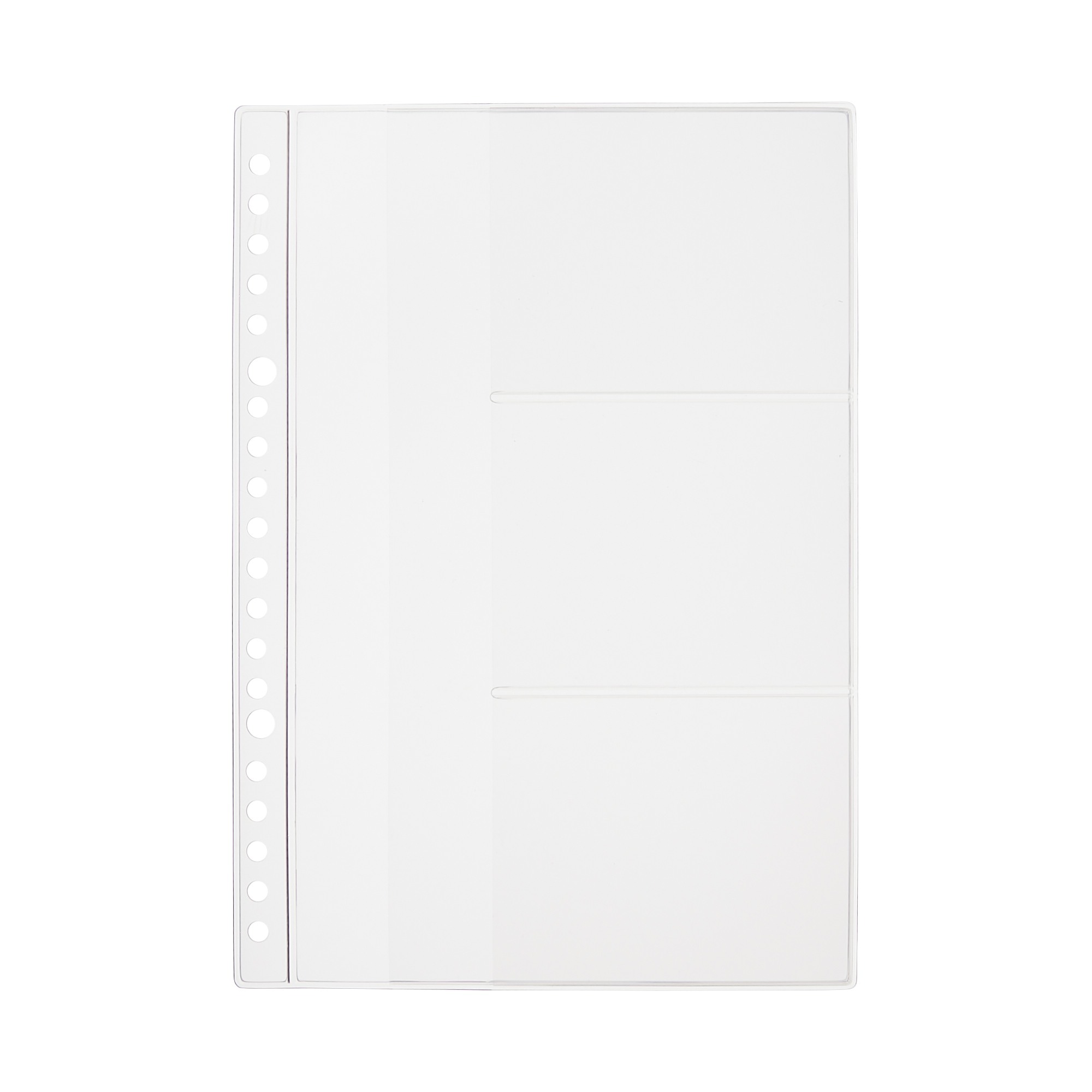 Loose leaf papers Refill Card pockets