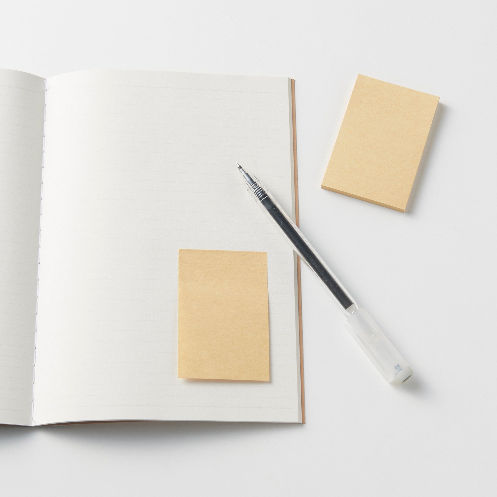 MUJI | Semi-bleached paper Sticky note / 75*50