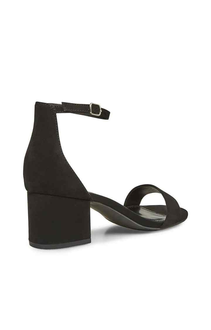Ileana Black Heel Sandals